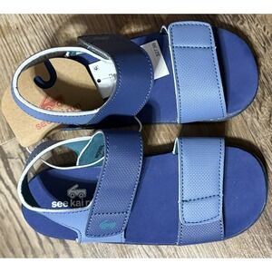 See Kai Run Basics Toddler Jaylen Sandals - Navy Blue 12T NWT